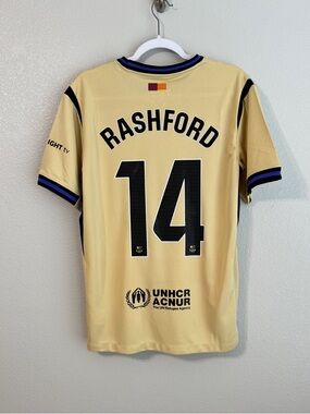 Barcelona 2025/2026 Rashford special edition Kobe away jersey